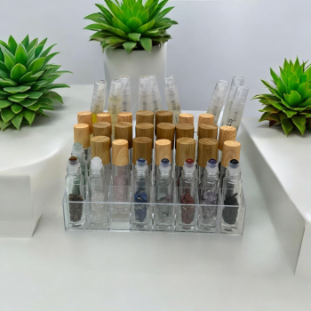 Crystal Roller With added Essential Oil (Aromatherapy)