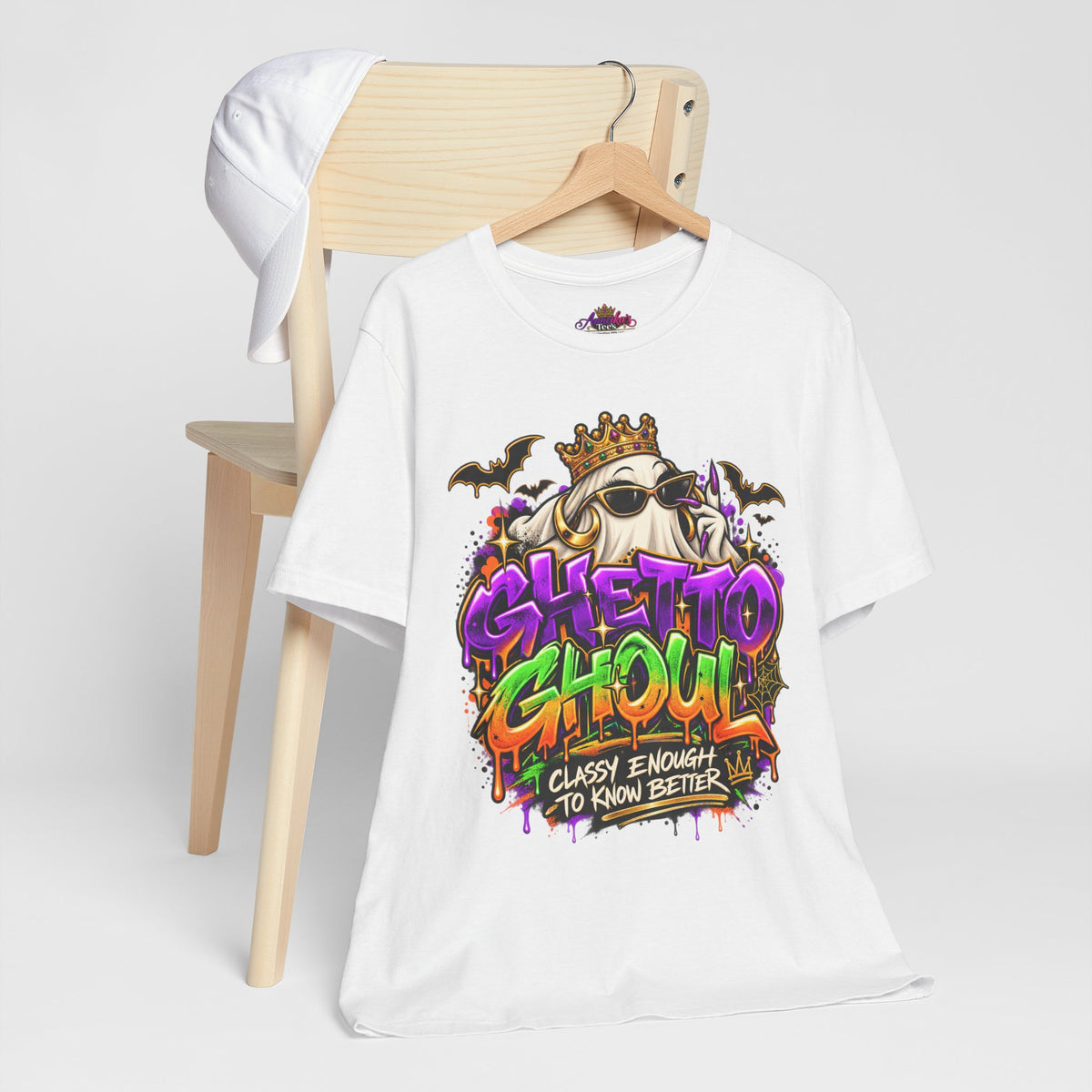 Ghetto Ghoul graffiti ghost tee | T-Shirt