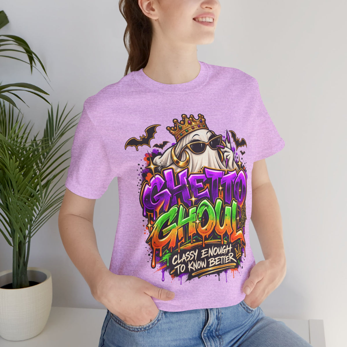 Ghetto Ghoul graffiti ghost tee | T-Shirt