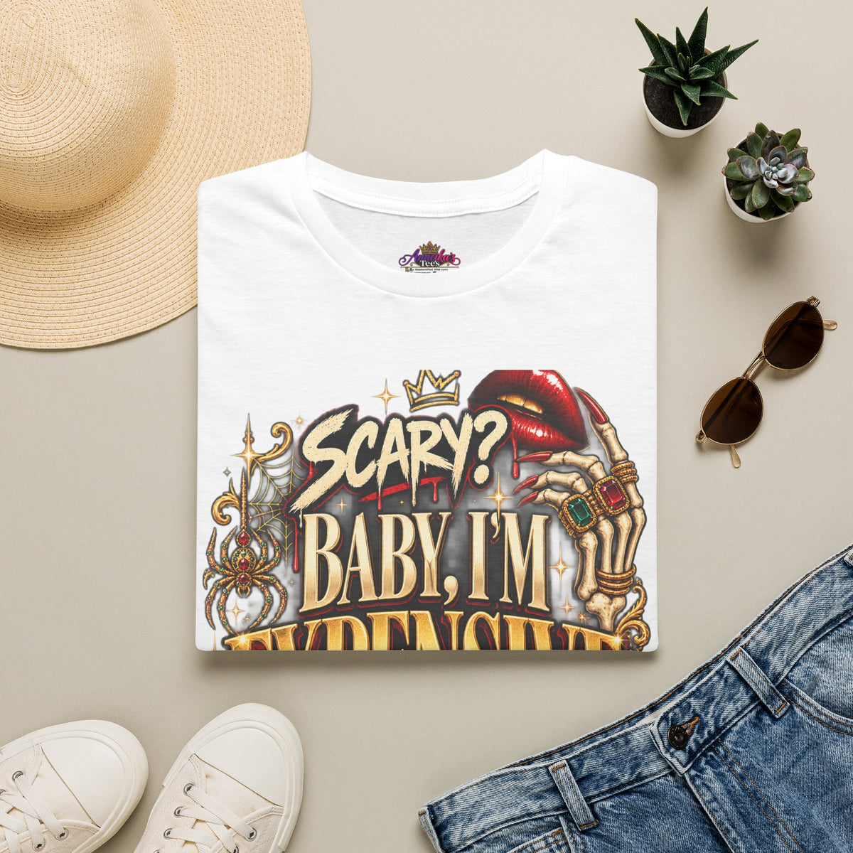 Scary? Baby, I'm Expensive Graphic T-Shirt