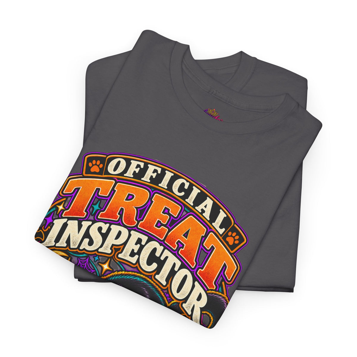 Halloween "Official Treat Inspector" T-Shirt — Funny Pumpkin Candy Patrol Tee
