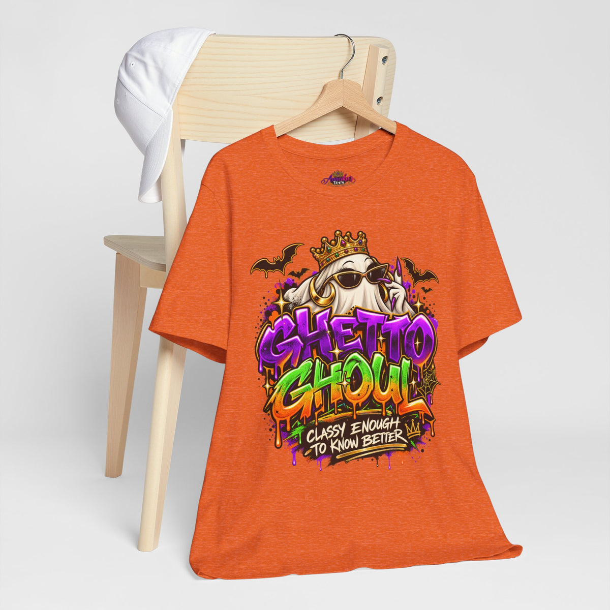 Ghetto Ghoul graffiti ghost tee | T-Shirt