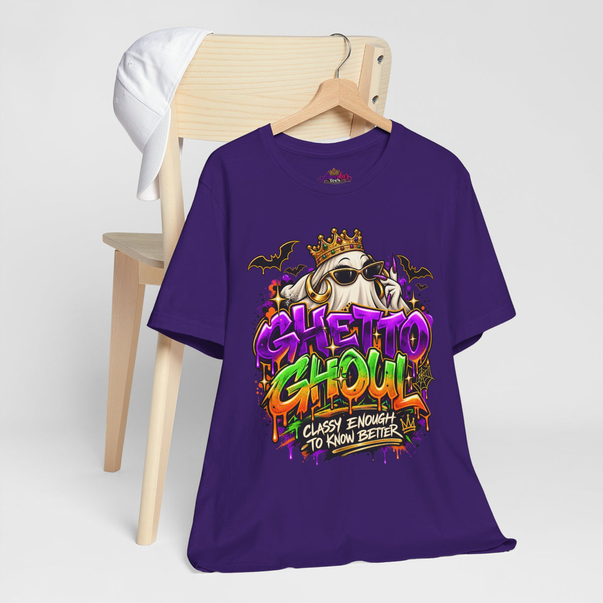 Ghetto Ghoul graffiti ghost tee | T-Shirt