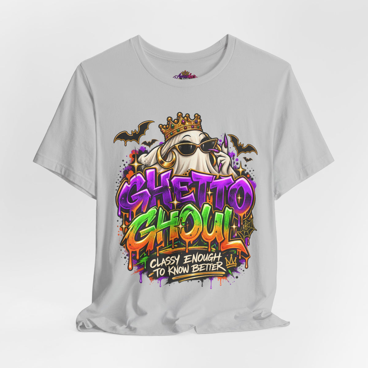 Ghetto Ghoul graffiti ghost tee | T-Shirt