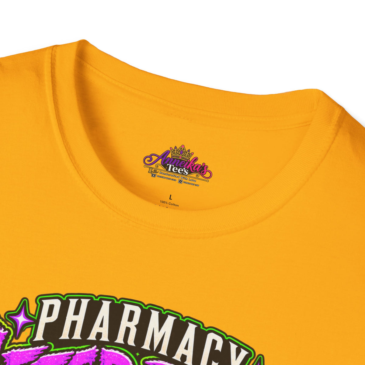 Pharmacy After Dark T-Shirt — 'The Refills Never Sleep' Halloween Pharmacy Tee