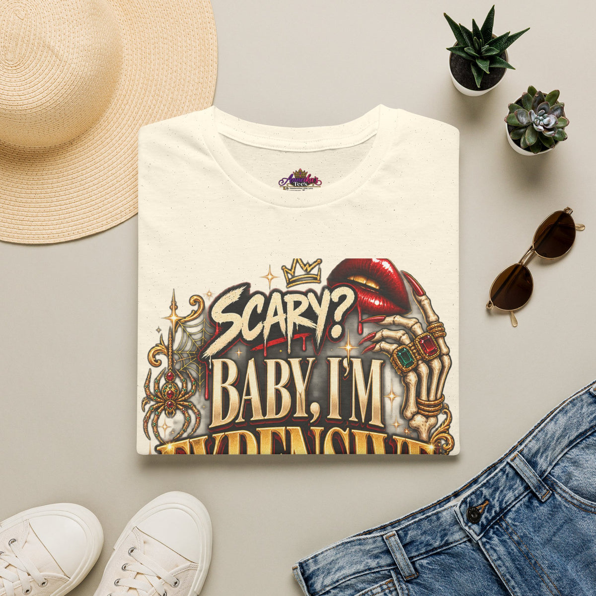 Scary? Baby, I'm Expensive Graphic T-Shirt