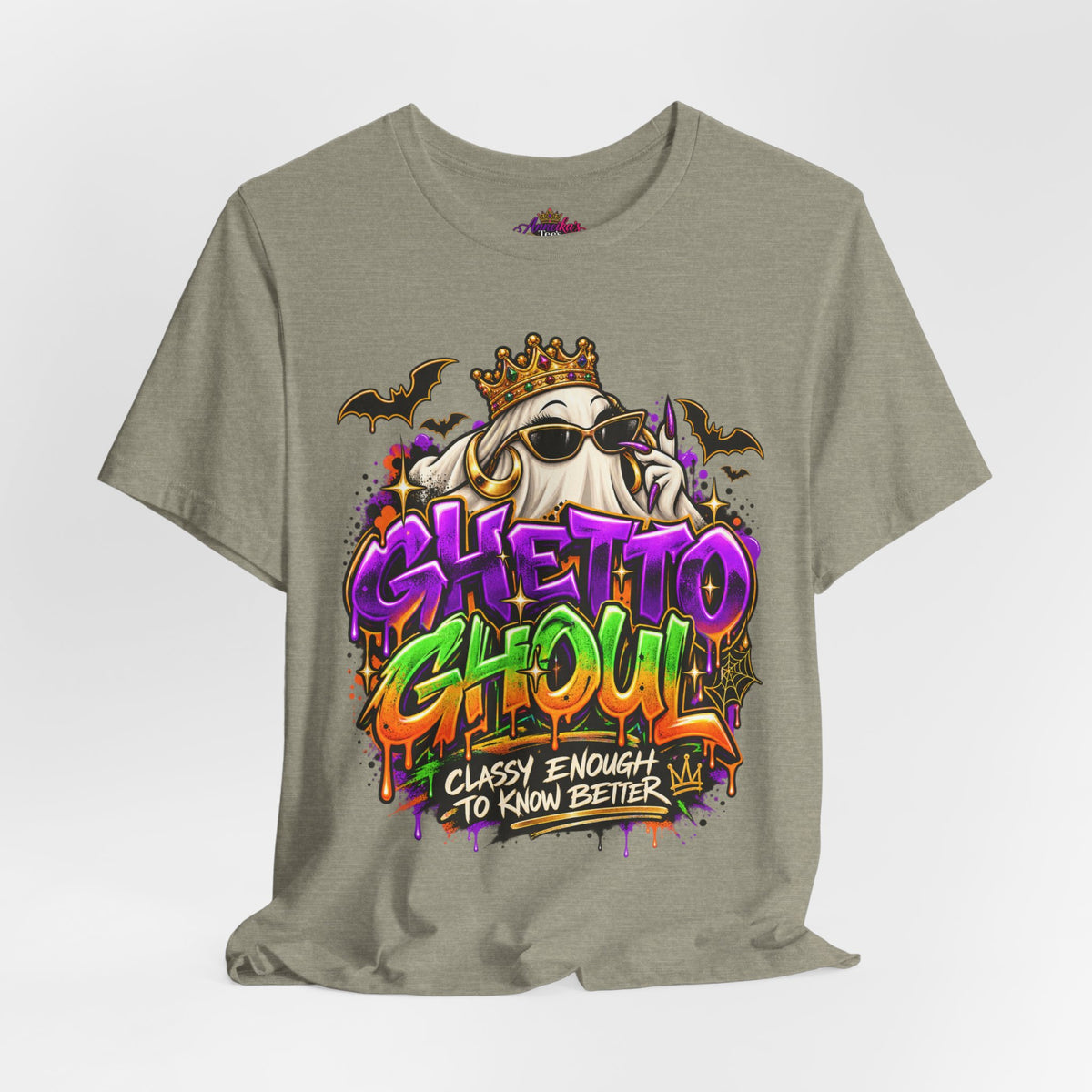 Ghetto Ghoul graffiti ghost tee | T-Shirt