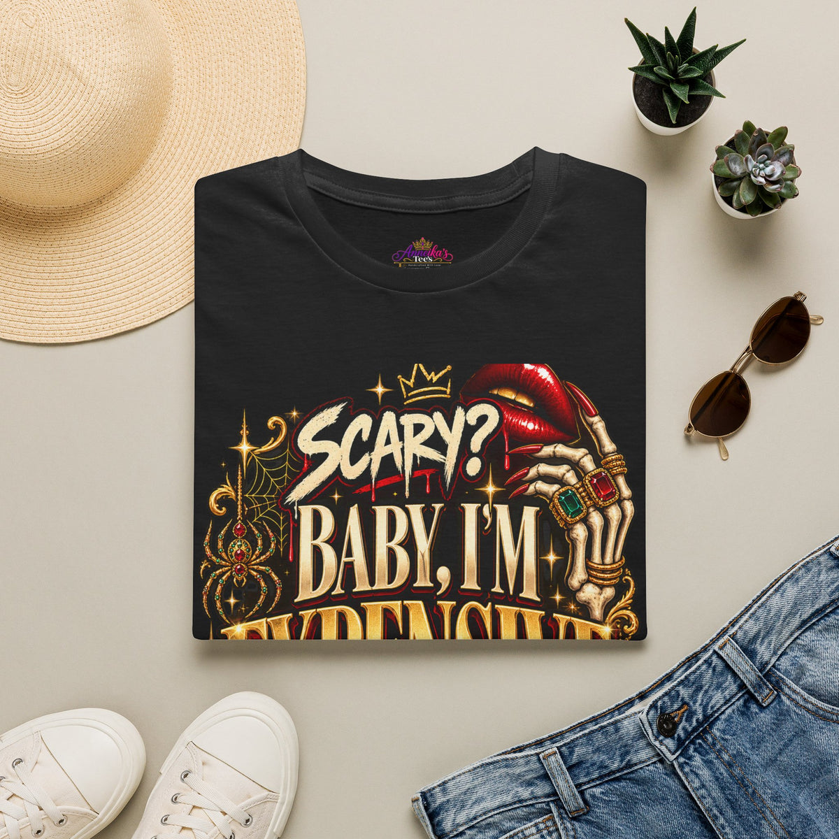 Scary? Baby, I'm Expensive Graphic T-Shirt
