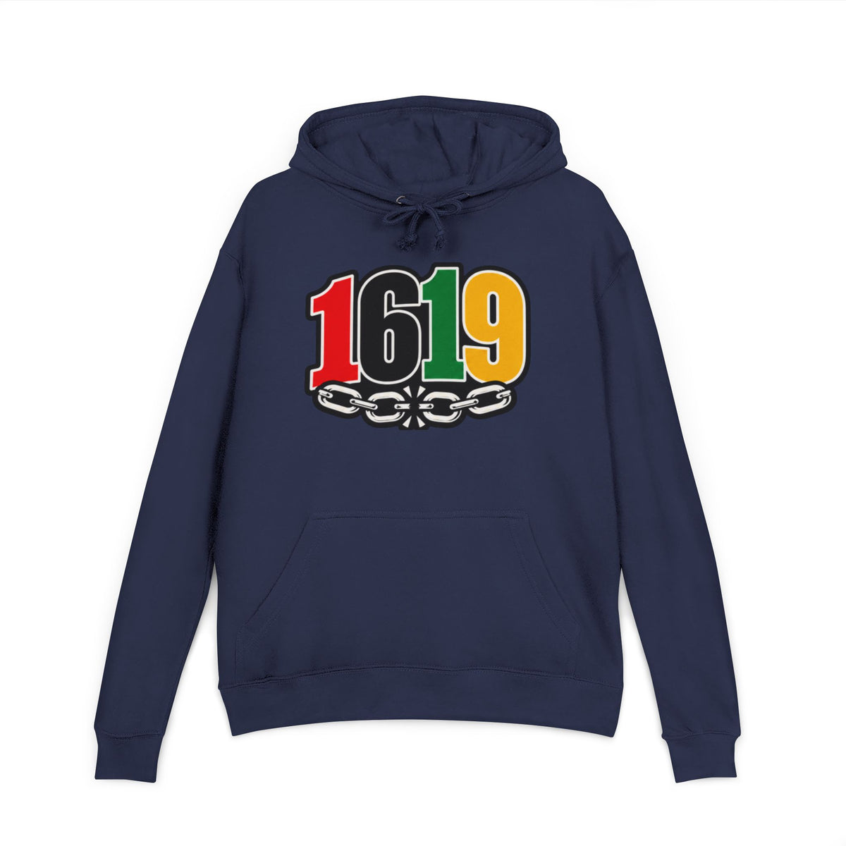 1619 Hoodie — "Where Our Story Began" Afrocentric History Pullover