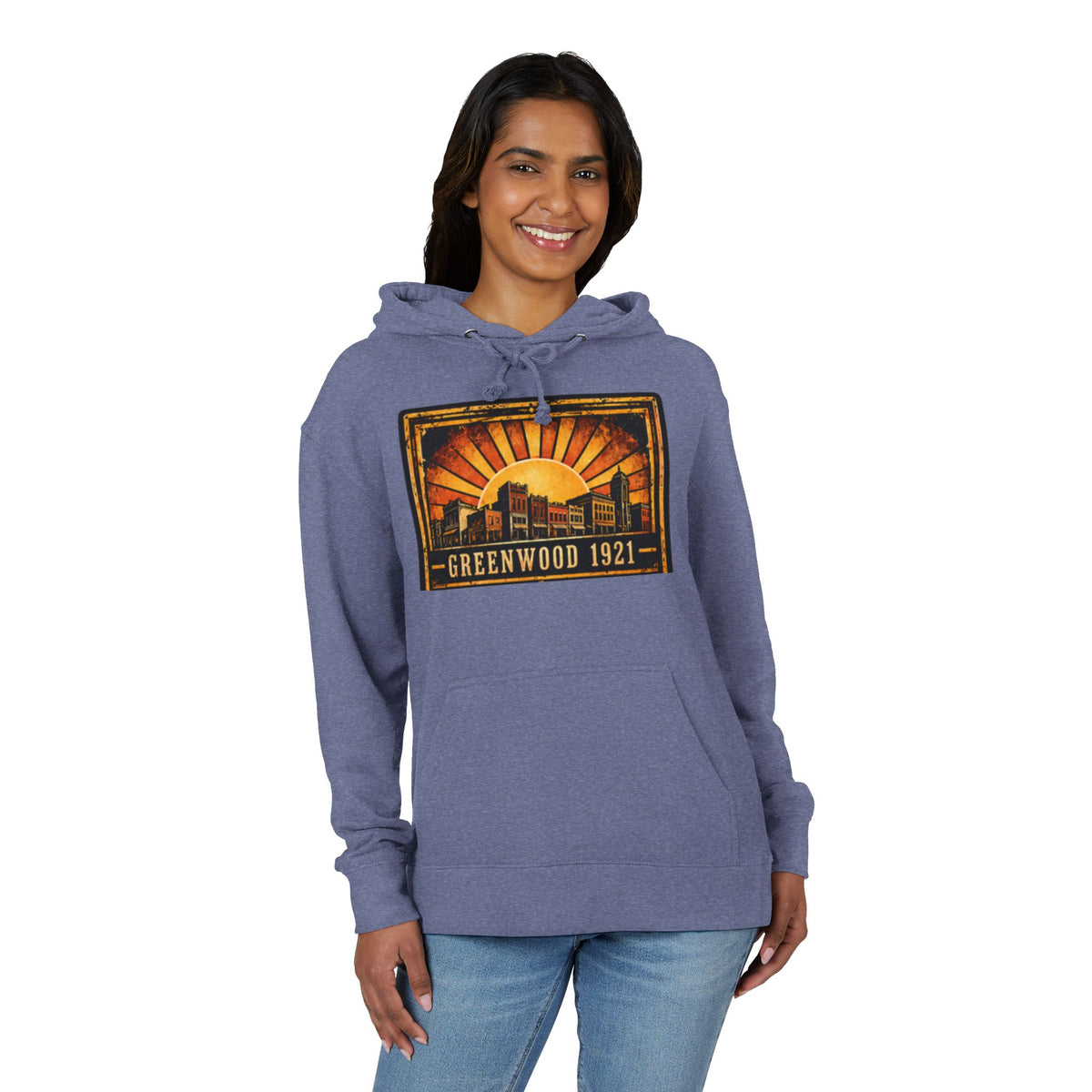 Black Wall Street Greenwood 1921 Hoodie — Built, Burned, Never Forgotten