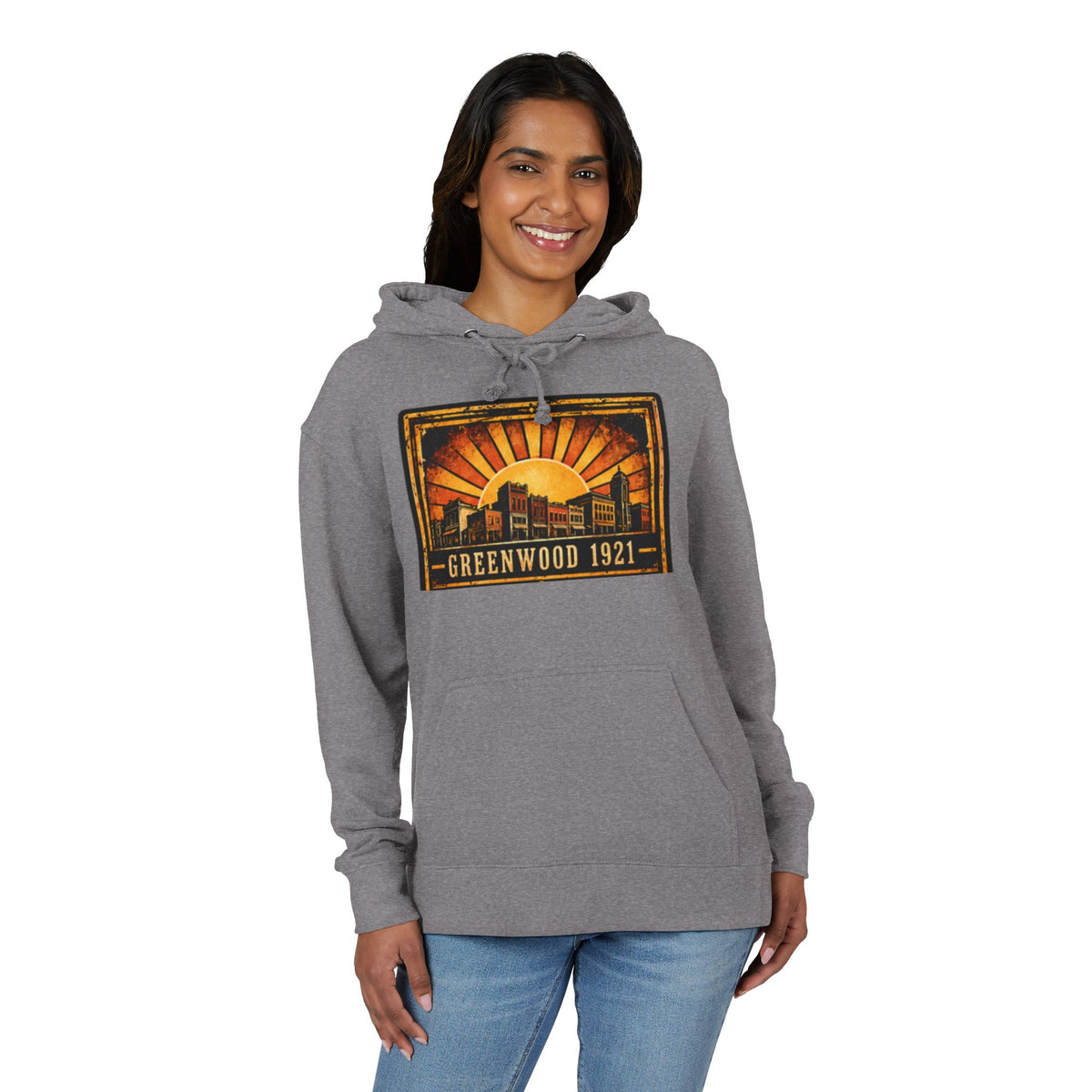 Black Wall Street Greenwood 1921 Hoodie — Built, Burned, Never Forgotten