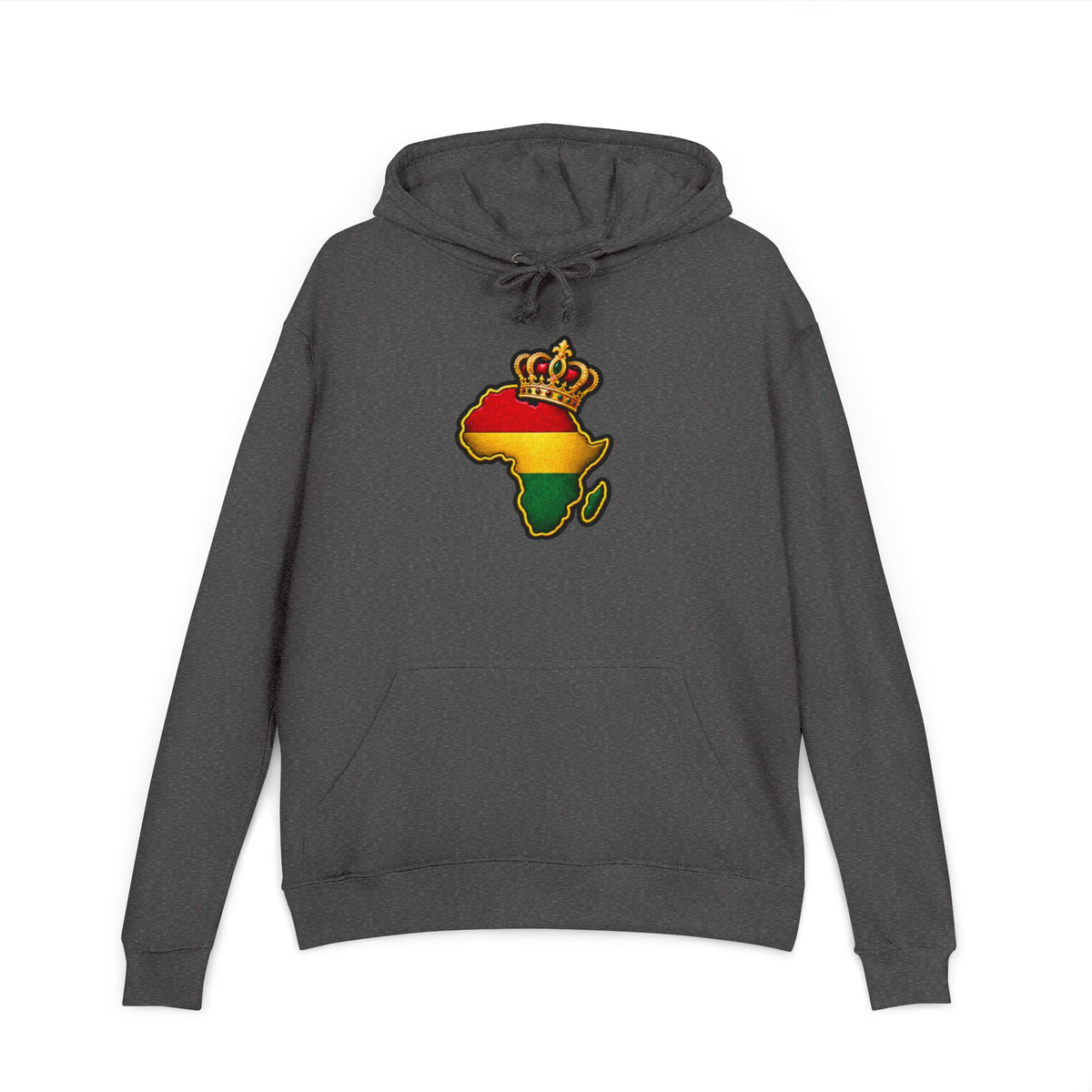 Empress Since Genesis Hoodie — African Crown Map Rasta Sweatshirt