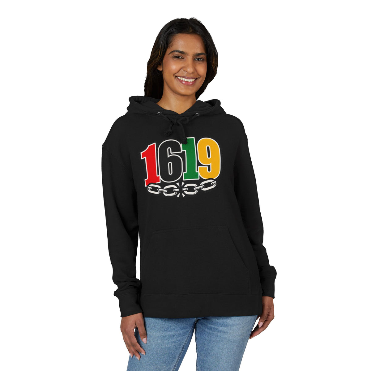 1619 Hoodie — "Where Our Story Began" Afrocentric History Pullover
