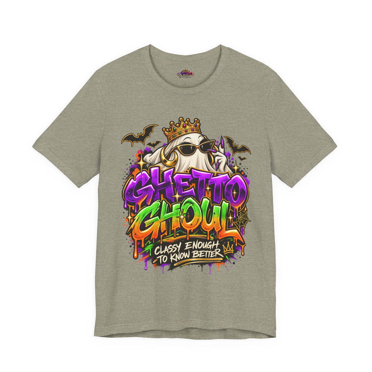 Ghetto Ghoul graffiti ghost tee | T-Shirt