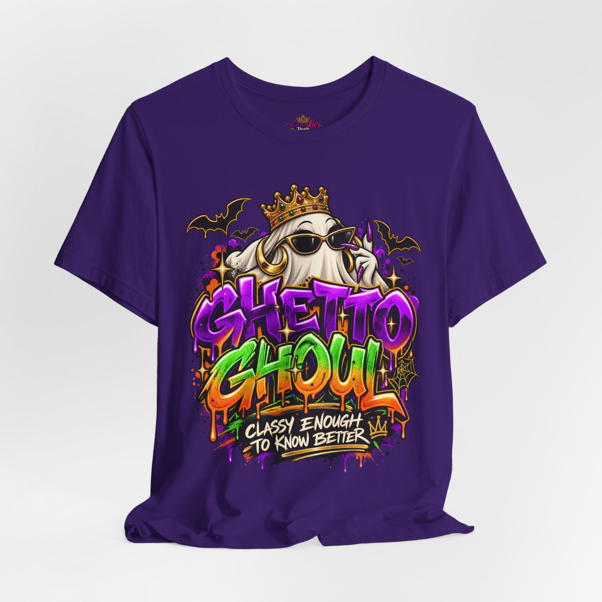 Ghetto Ghoul graffiti ghost tee | T-Shirt