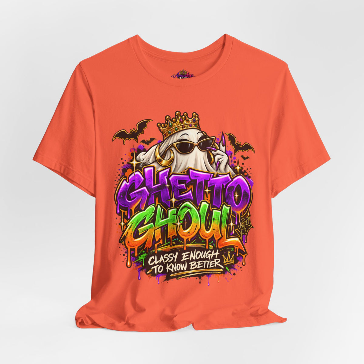 Ghetto Ghoul graffiti ghost tee | T-Shirt