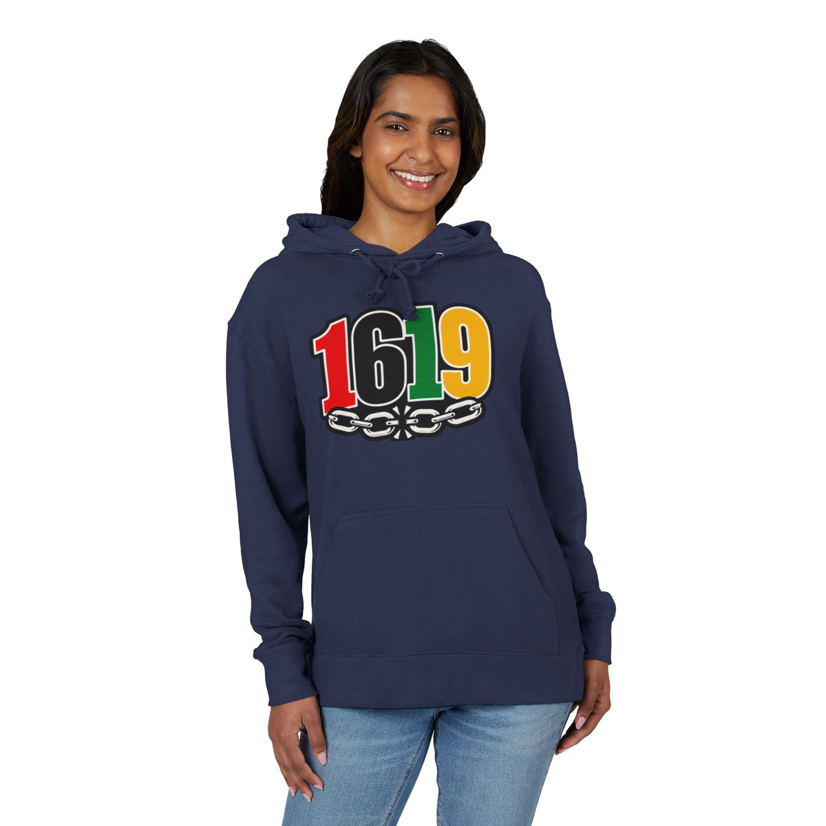 1619 Hoodie — "Where Our Story Began" Afrocentric History Pullover