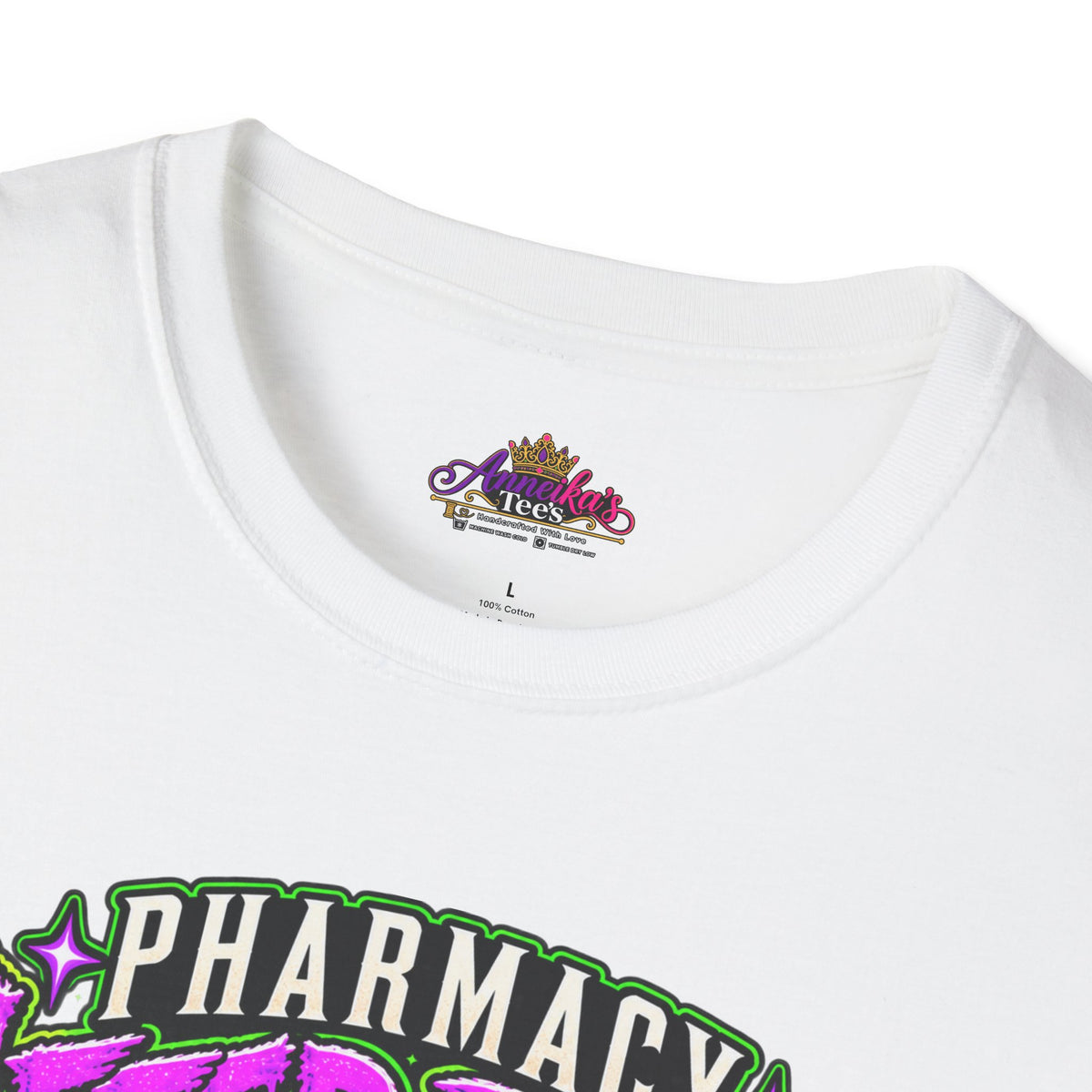 Pharmacy After Dark T-Shirt — 'The Refills Never Sleep' Halloween Pharmacy Tee