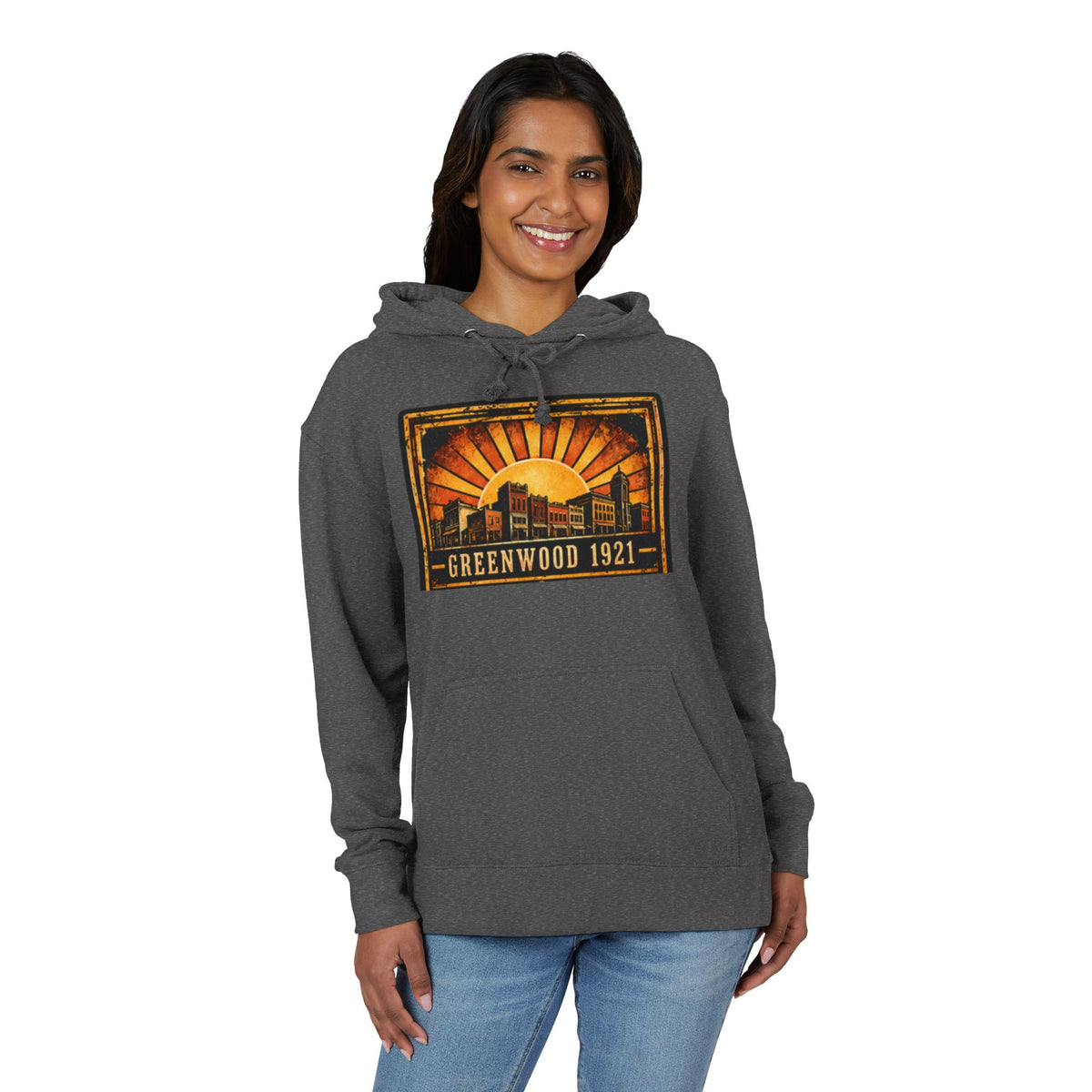 Black Wall Street Greenwood 1921 Hoodie — Built, Burned, Never Forgotten