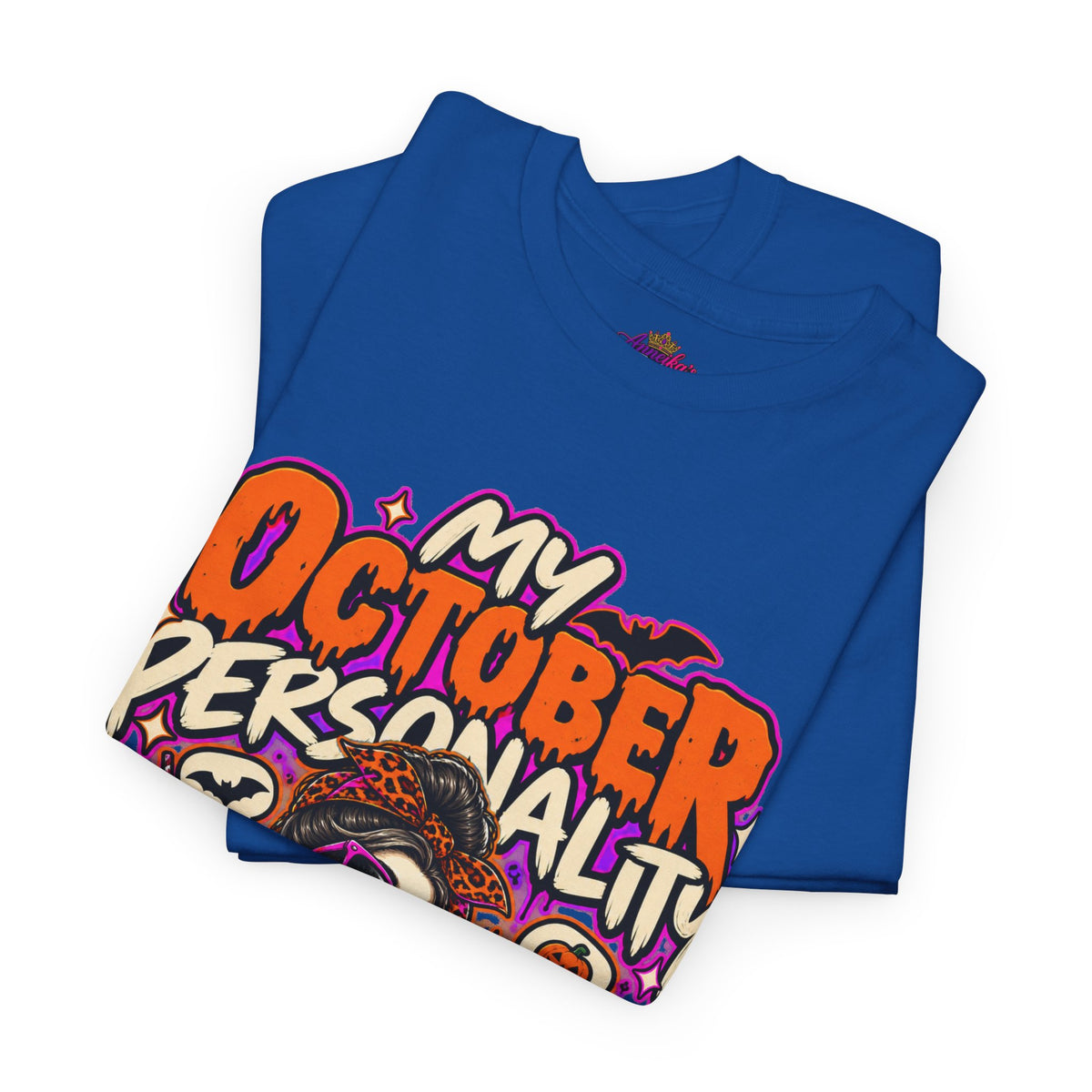 October Personality Halloween T-Shirt — "My October Personality Has Entered the Chat" Graphic Tee