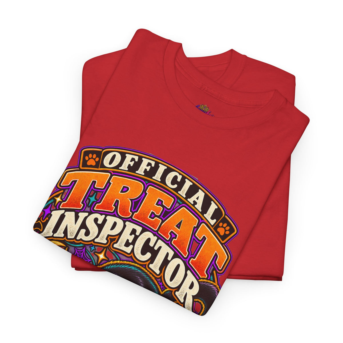 Halloween "Official Treat Inspector" T-Shirt — Funny Pumpkin Candy Patrol Tee