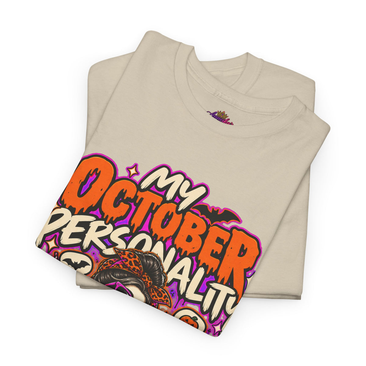 October Personality Halloween T-Shirt — "My October Personality Has Entered the Chat" Graphic Tee