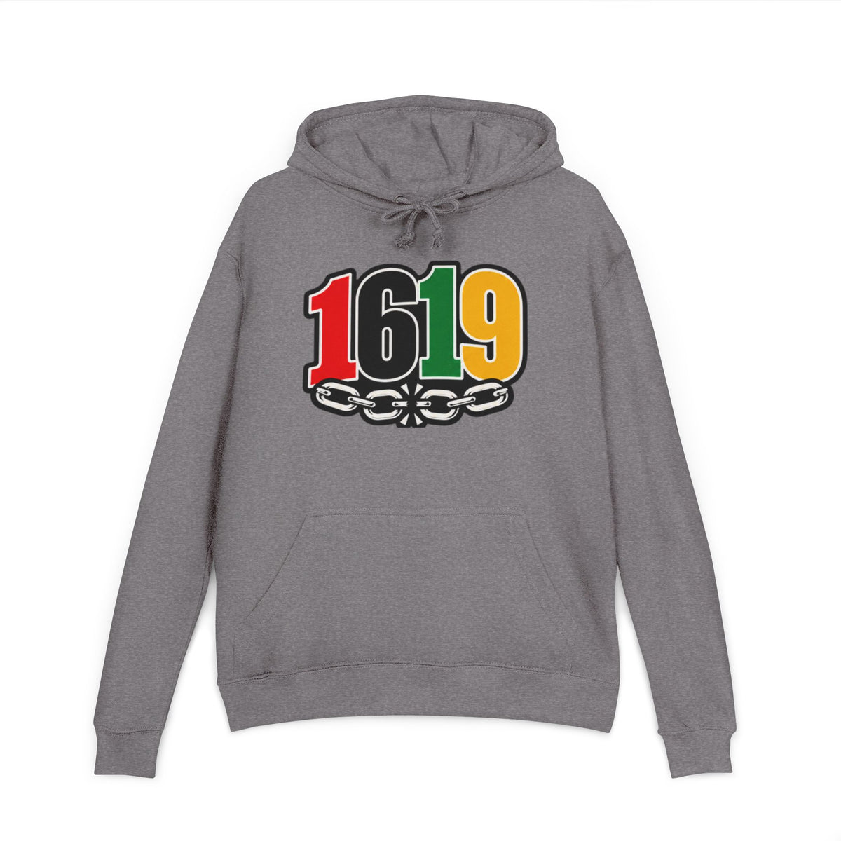 1619 Hoodie — "Where Our Story Began" Afrocentric History Pullover