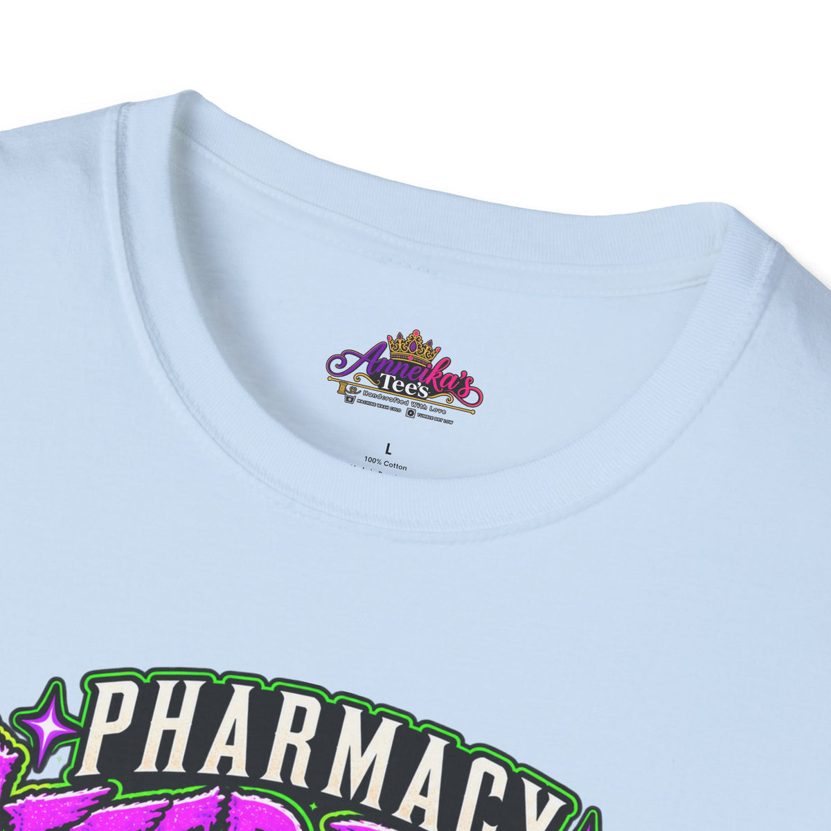 Pharmacy After Dark T-Shirt — 'The Refills Never Sleep' Halloween Pharmacy Tee