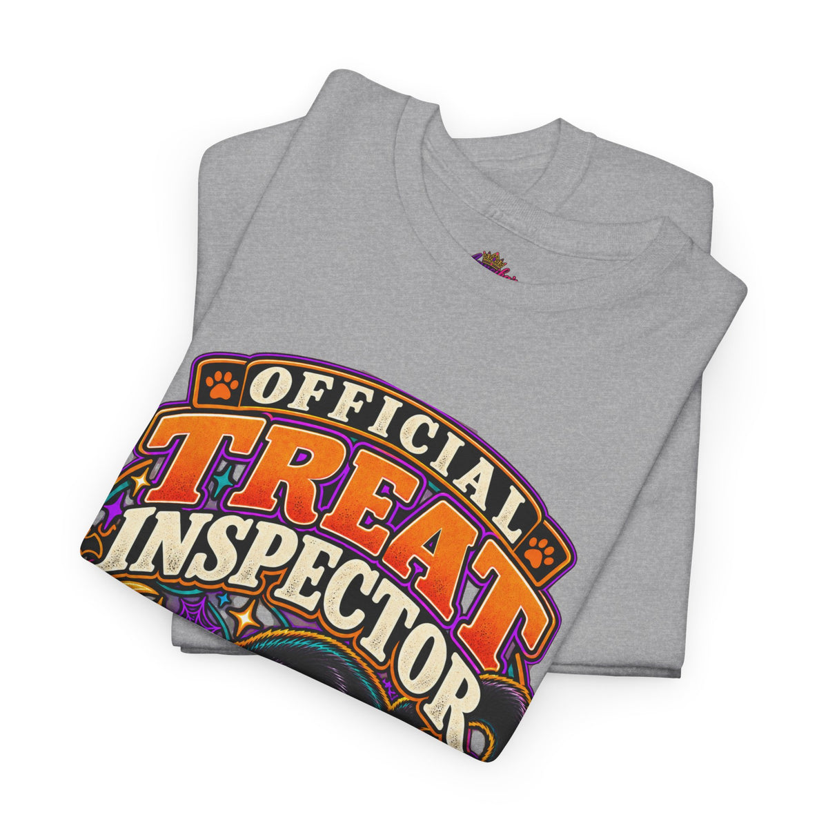 Halloween "Official Treat Inspector" T-Shirt — Funny Pumpkin Candy Patrol Tee