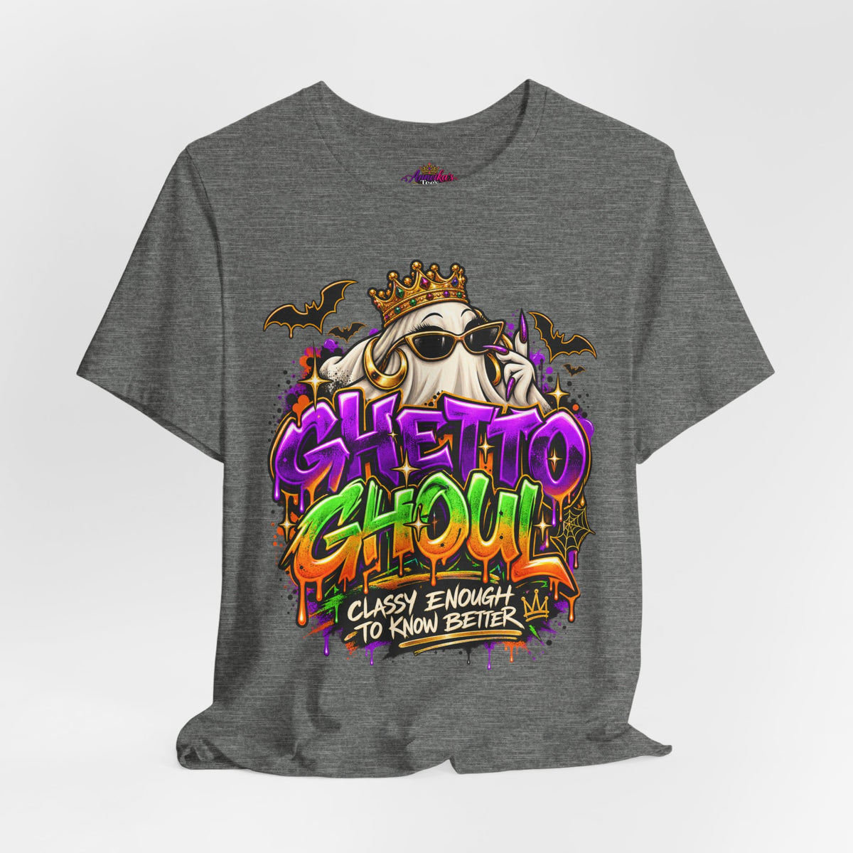Ghetto Ghoul graffiti ghost tee | T-Shirt
