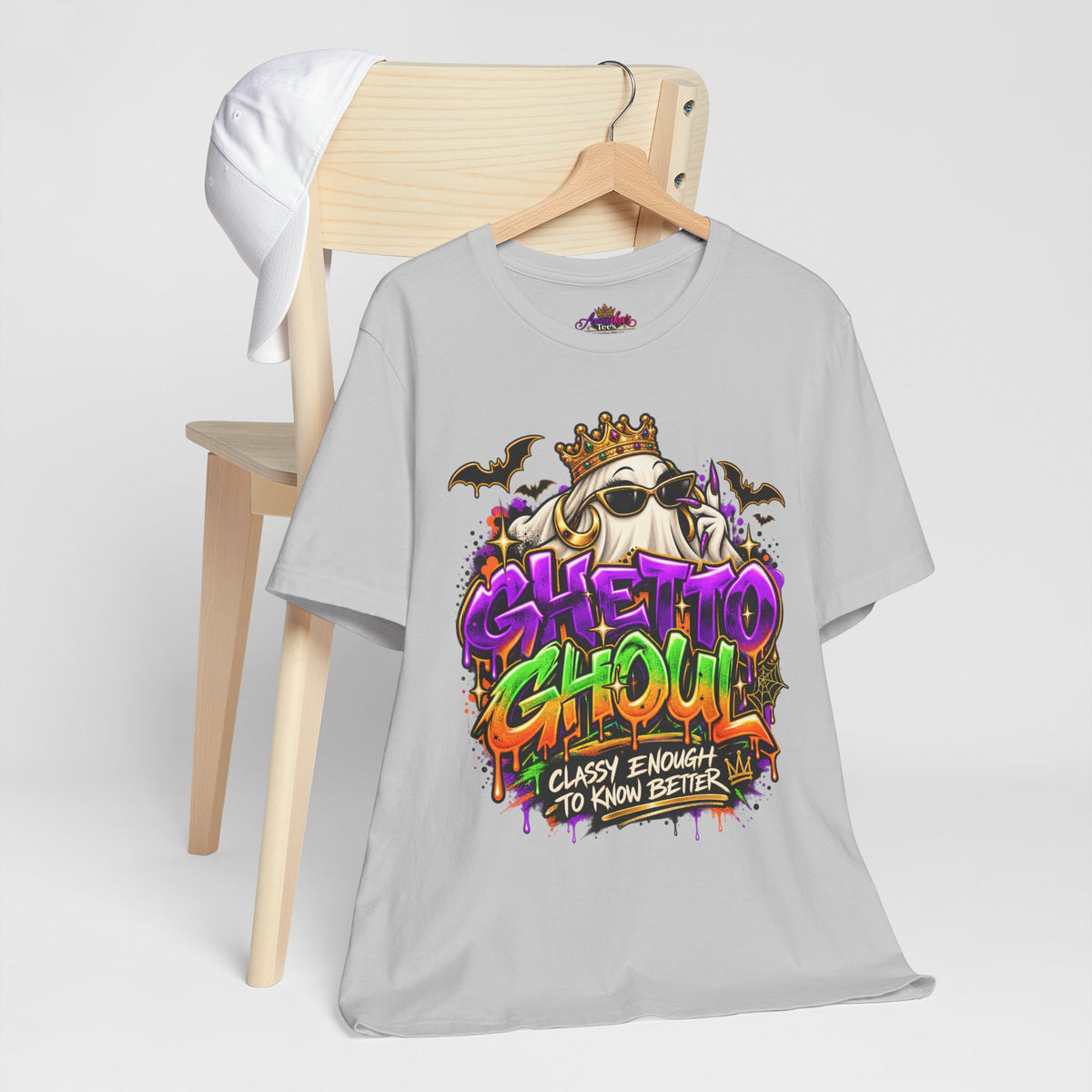 Ghetto Ghoul graffiti ghost tee | T-Shirt