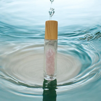 Crystal Roller With added Essential Oil (Aromatherapy)