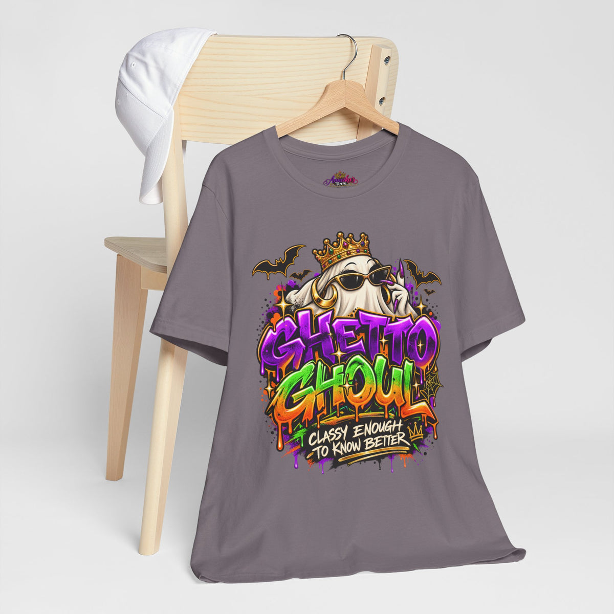 Ghetto Ghoul graffiti ghost tee | T-Shirt