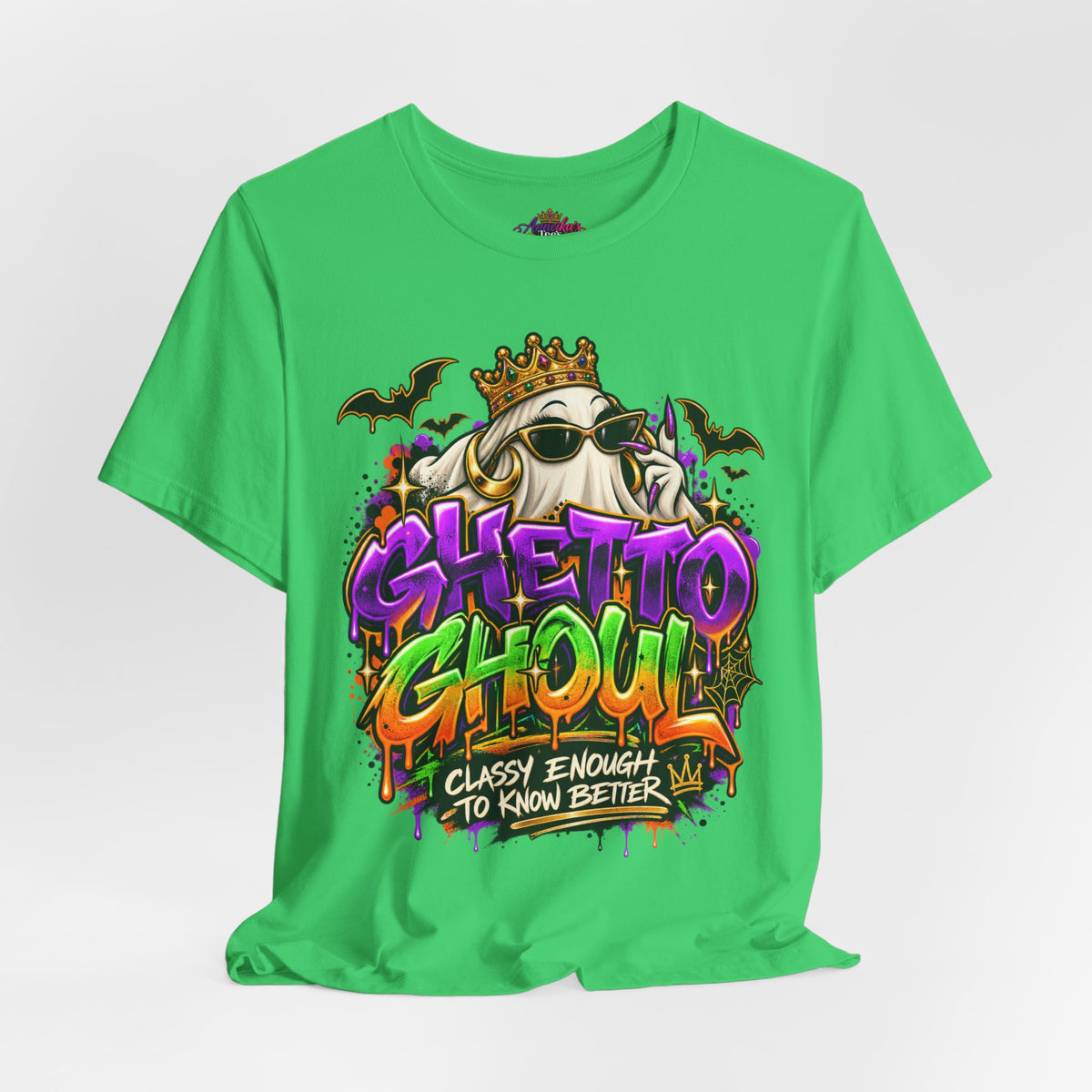 Ghetto Ghoul graffiti ghost tee | T-Shirt