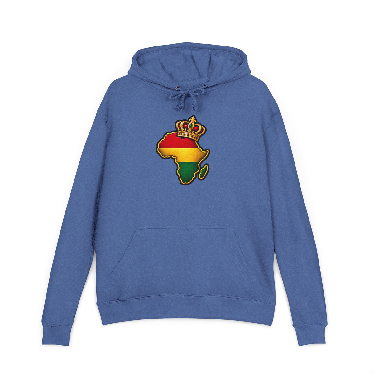 Empress Since Genesis Hoodie — African Crown Map Rasta Sweatshirt