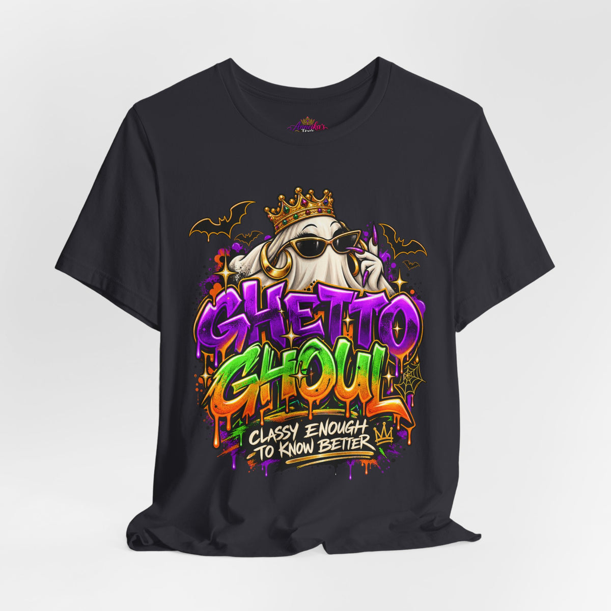 Ghetto Ghoul graffiti ghost tee | T-Shirt