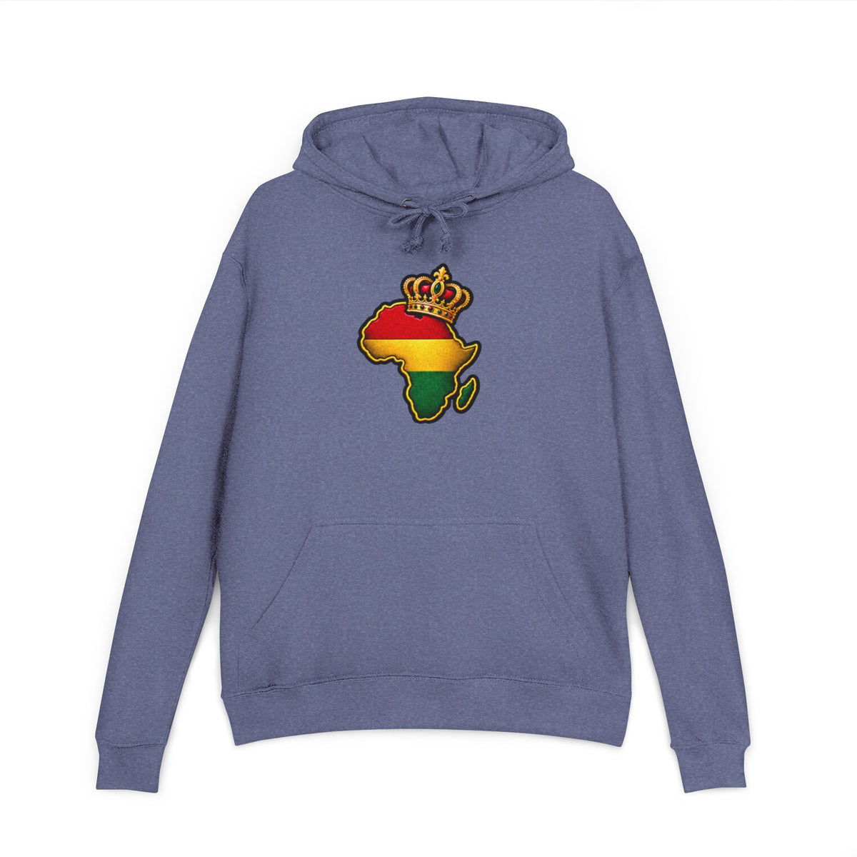 Empress Since Genesis Hoodie — African Crown Map Rasta Sweatshirt