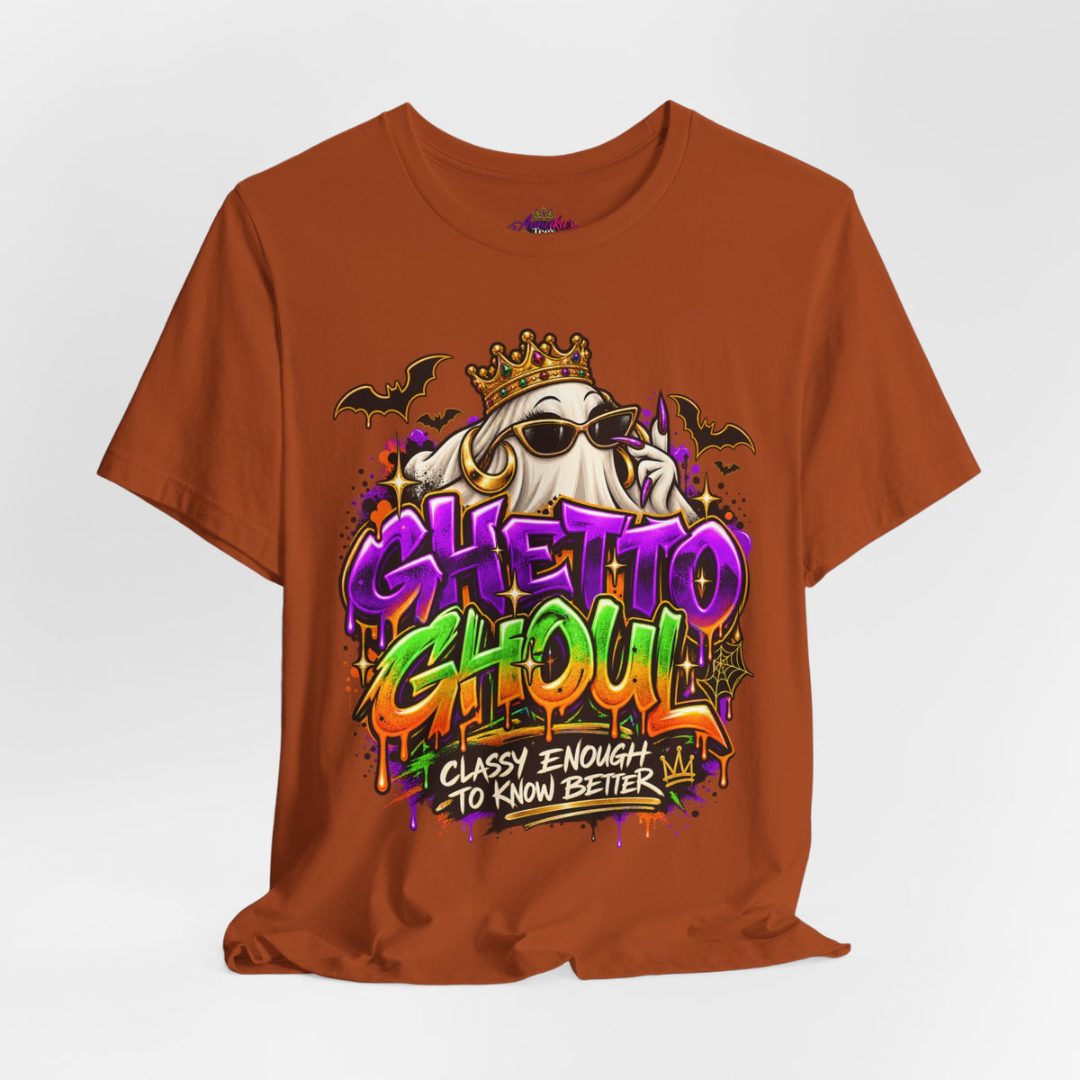 Ghetto Ghoul graffiti ghost tee | T-Shirt
