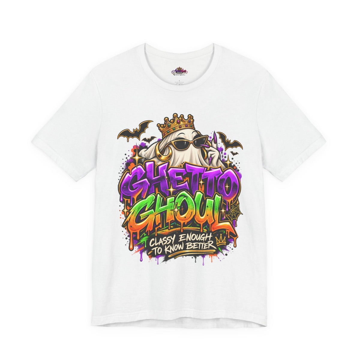 Ghetto Ghoul graffiti ghost tee | T-Shirt