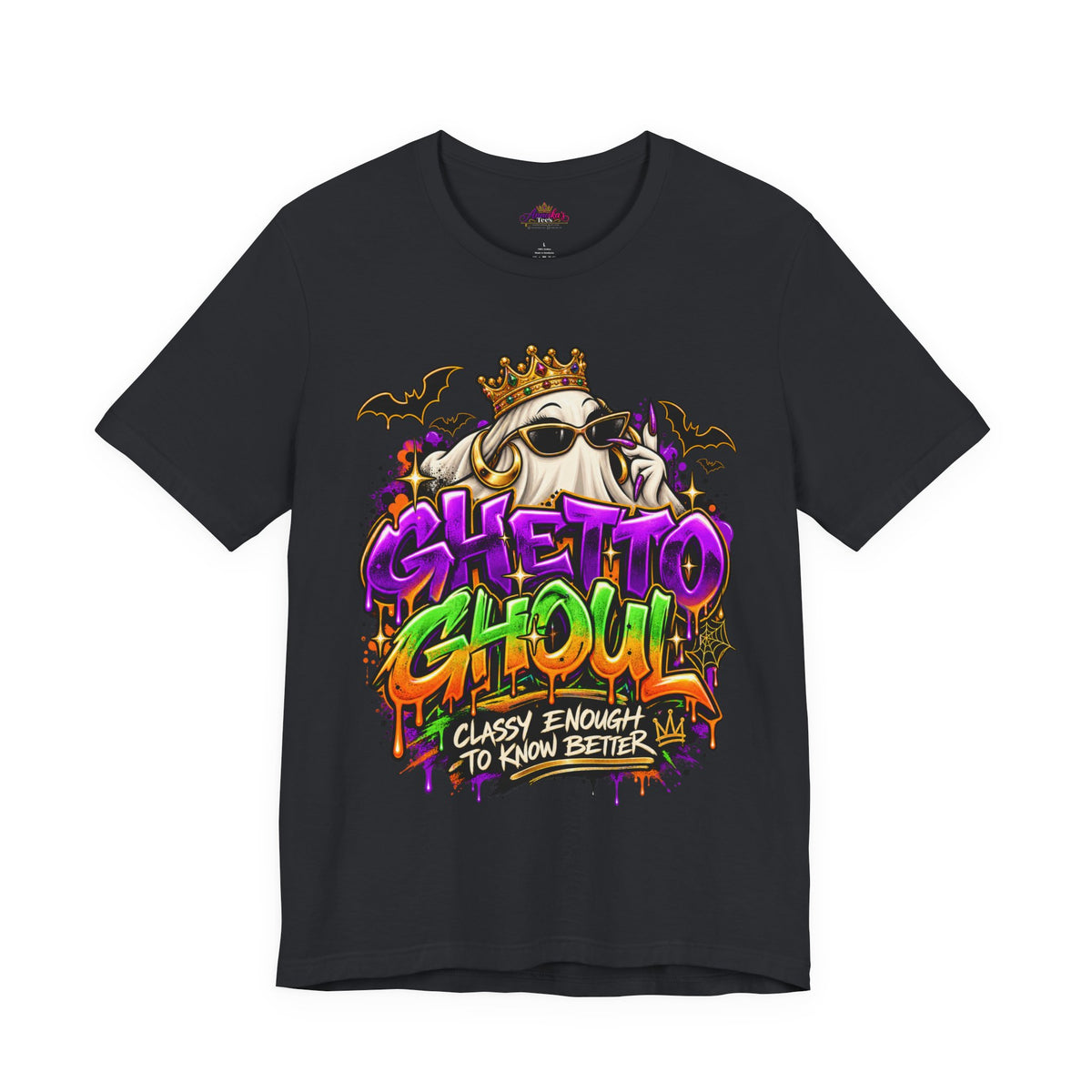 Ghetto Ghoul graffiti ghost tee | T-Shirt
