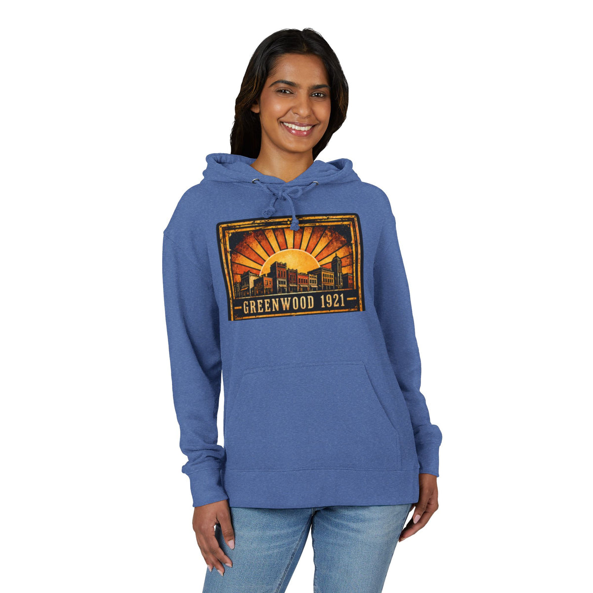 Black Wall Street Greenwood 1921 Hoodie — Built, Burned, Never Forgotten