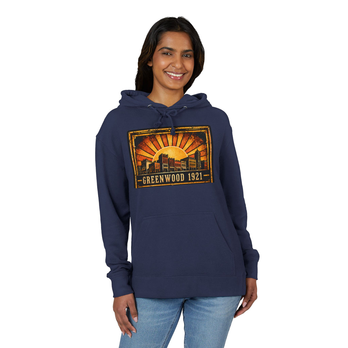 Black Wall Street Greenwood 1921 Hoodie — Built, Burned, Never Forgotten