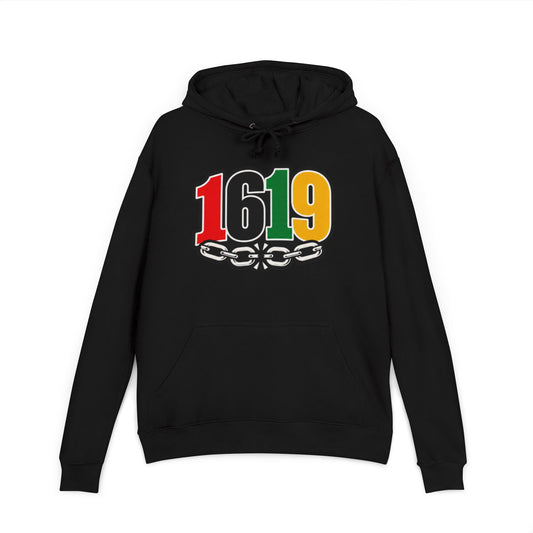1619 Hoodie — "Where Our Story Began" Afrocentric History Pullover