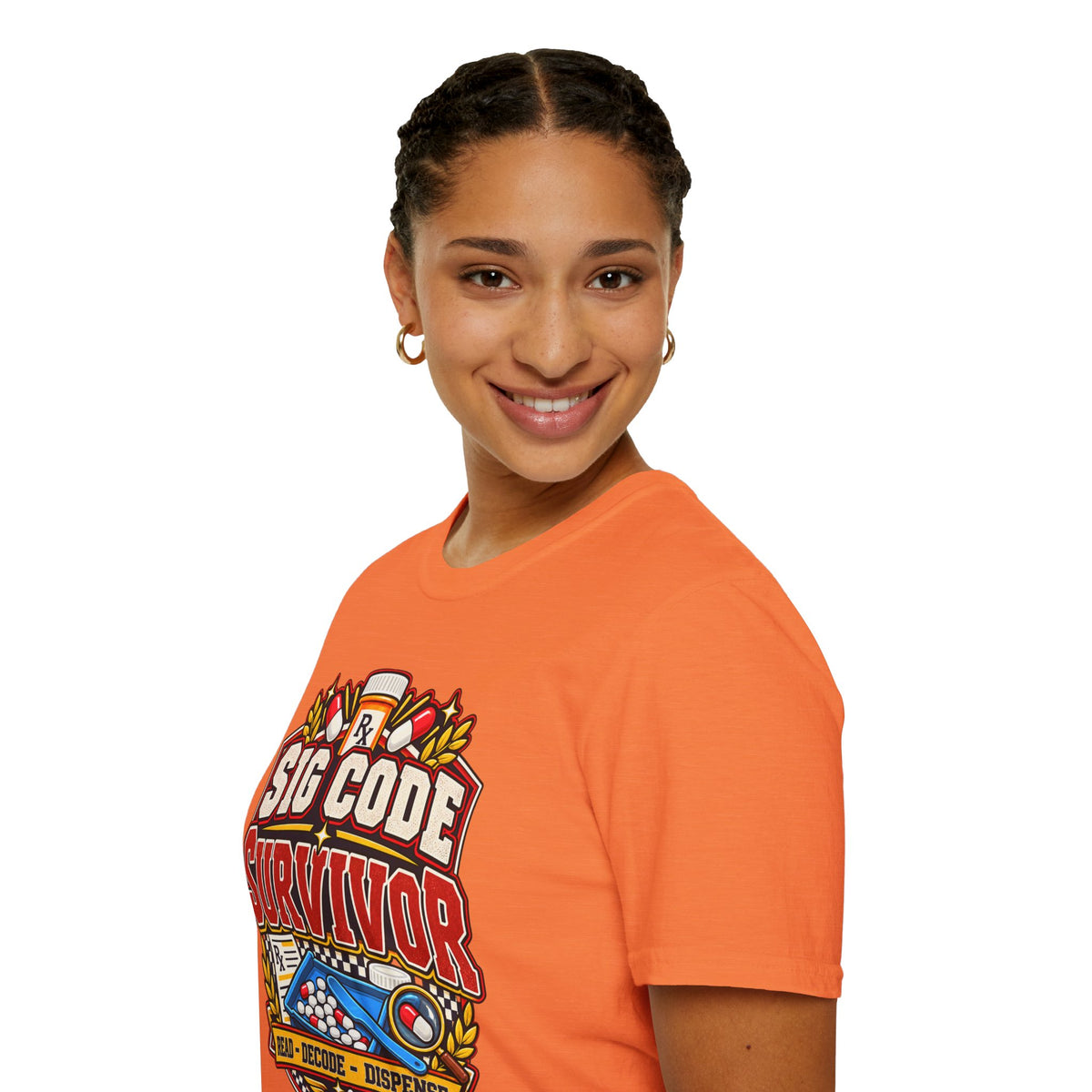 Funny Sig Code Survivor Pharmacy T-Shirt