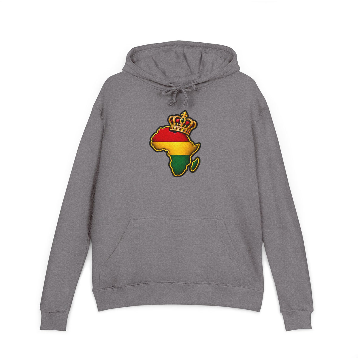Empress Since Genesis Hoodie — African Crown Map Rasta Sweatshirt