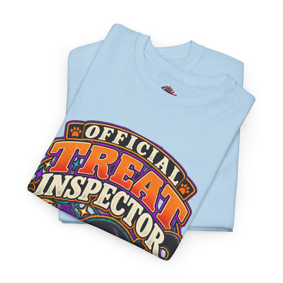 Halloween "Official Treat Inspector" T-Shirt — Funny Pumpkin Candy Patrol Tee