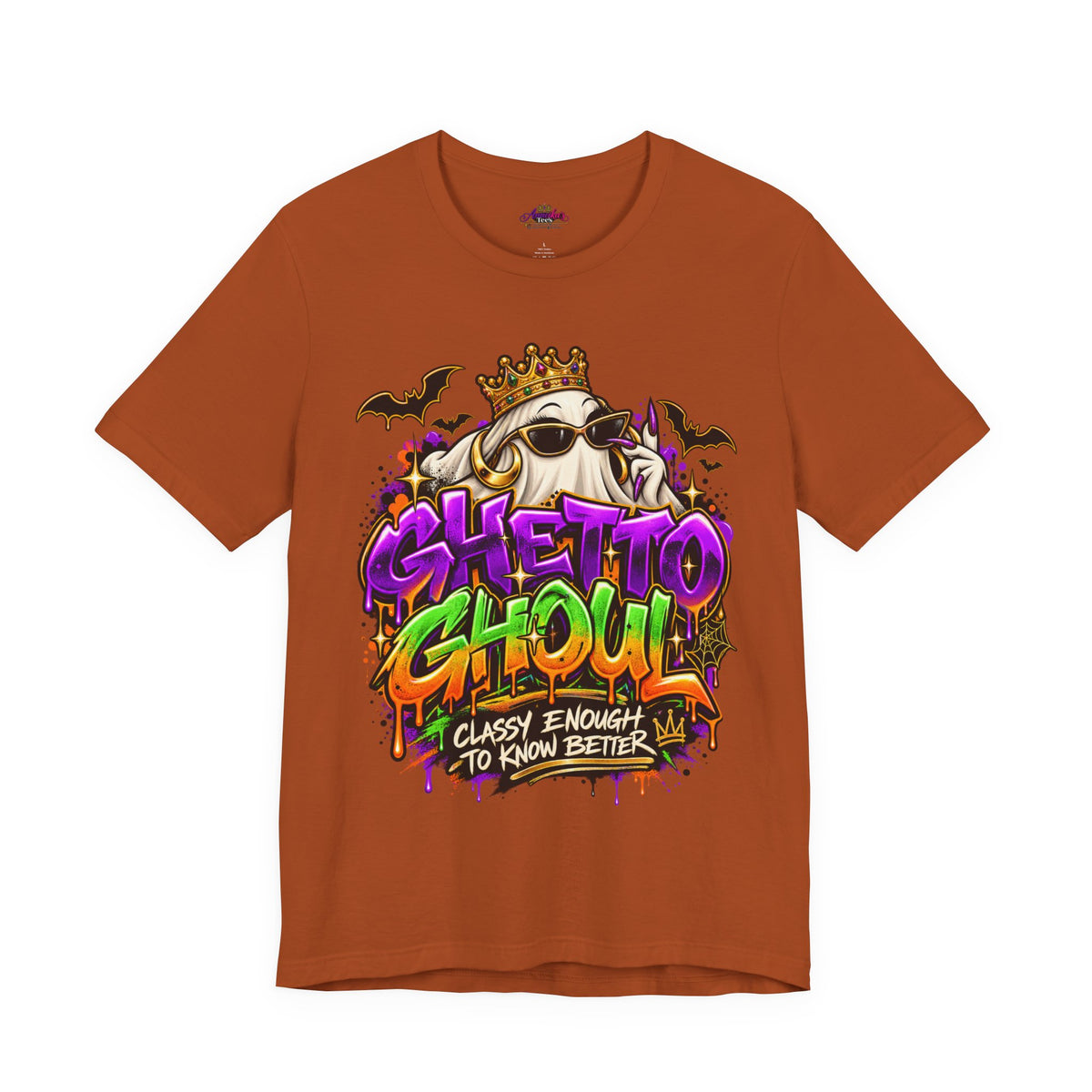 Ghetto Ghoul graffiti ghost tee | T-Shirt